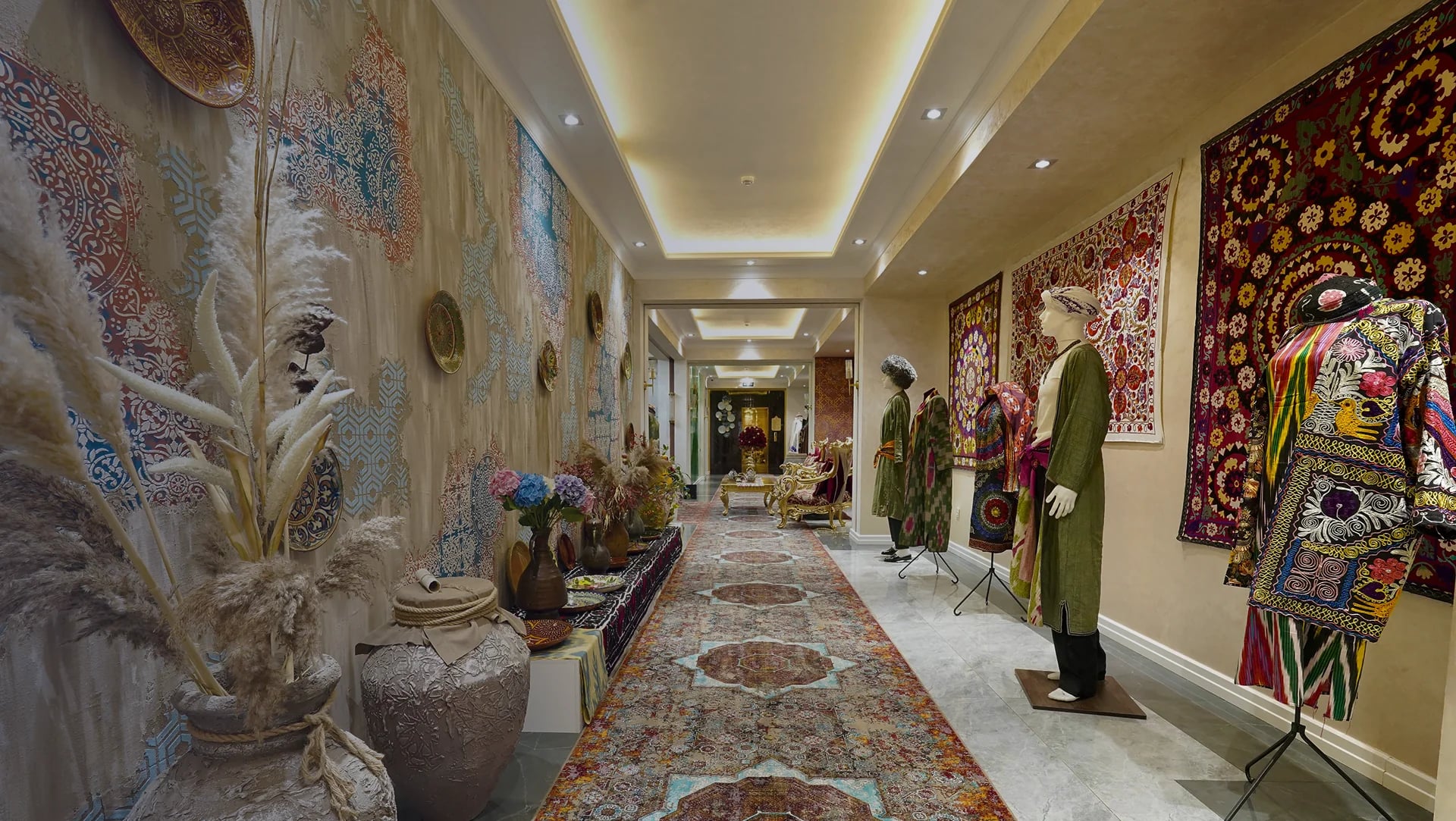 Silk Road Empire Hotel corridor